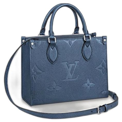 louis vuitton navy leather bag|louis vuitton baby blue bag.